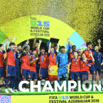 İspaniya millisi Bakıda keçirilən FIFA U-15 dünya çempionatının qalibi olub